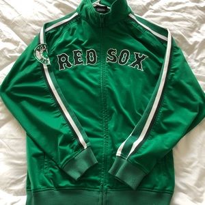 Boston Red Sox track jacket - St. Patty’s - Large